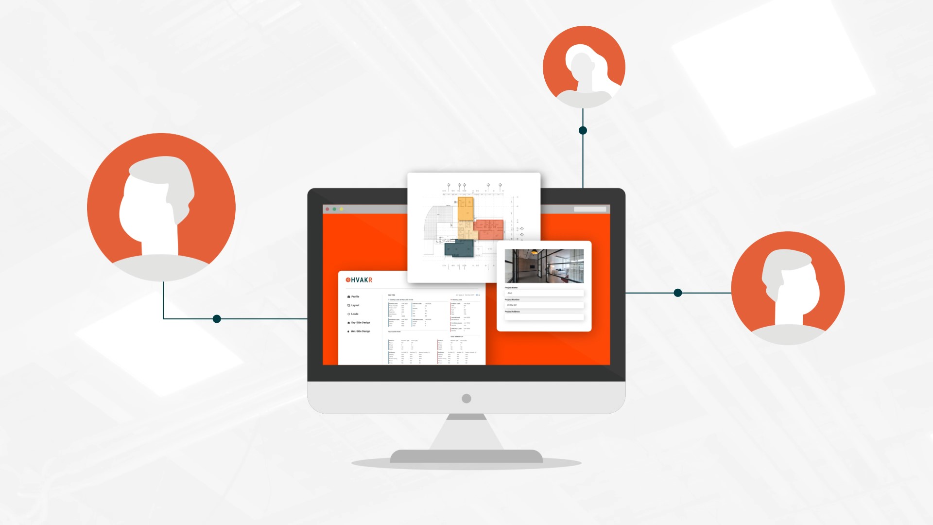 The HVAKR team collaborating